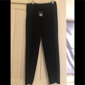 St John black crepe pants